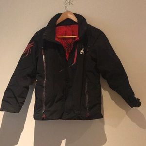 Boys spyder jacket size 12